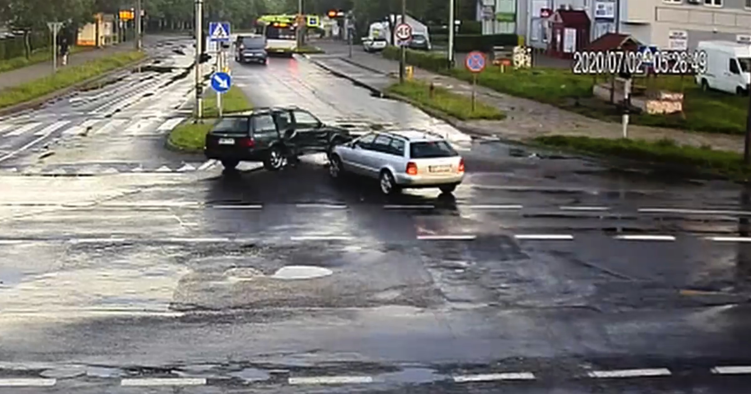 Nie ustąpił pierwszeństwa przejazdu