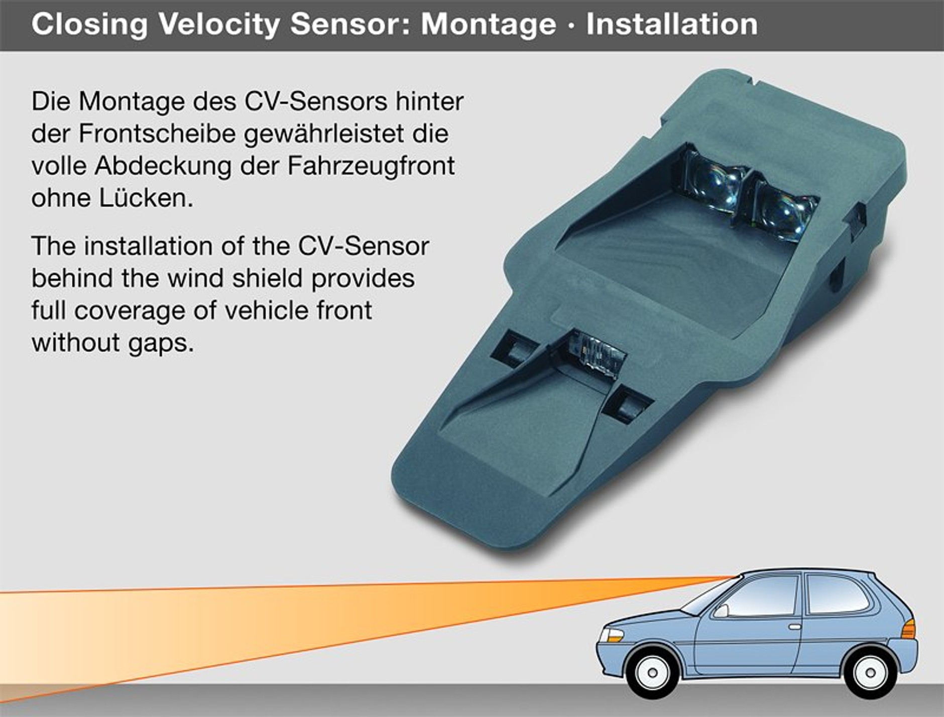 Continental Automotive Systems: PRECRASH również w małych samochodach
