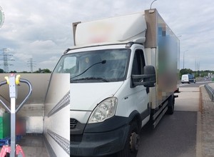 Inspektorzy ITD trafili na pojazd, który o tonę przekroczył limit wagi, choć niewiele wiózł