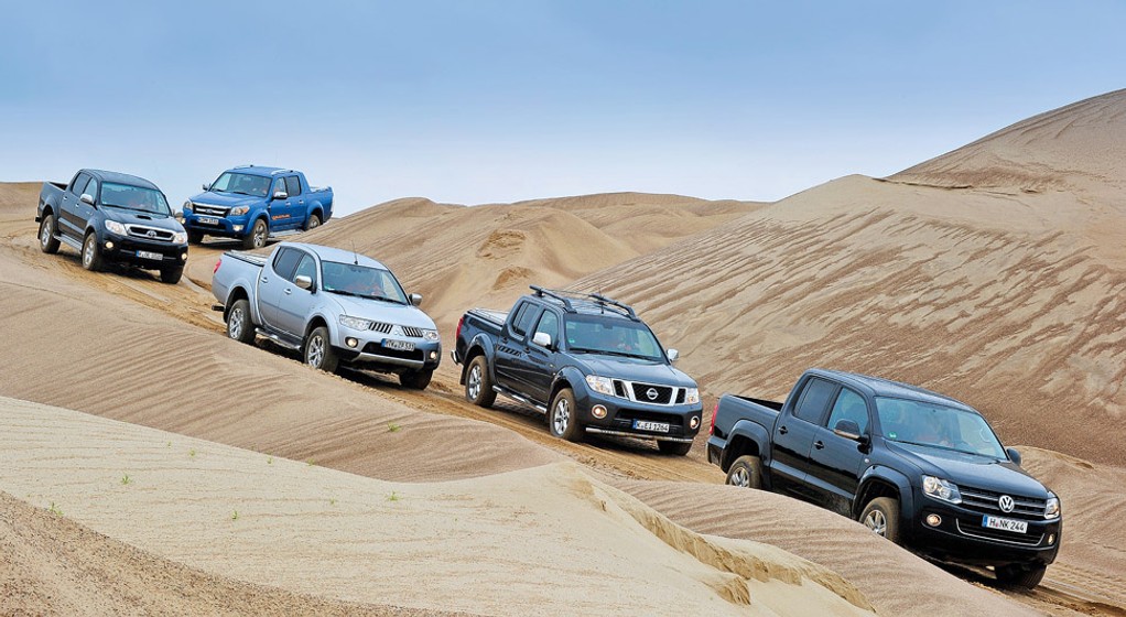 Towar czy lifestyle? Toyota Hilux kontra Ford Ranger, Mitsubishi L200, Nissan Navara i VW Amarok