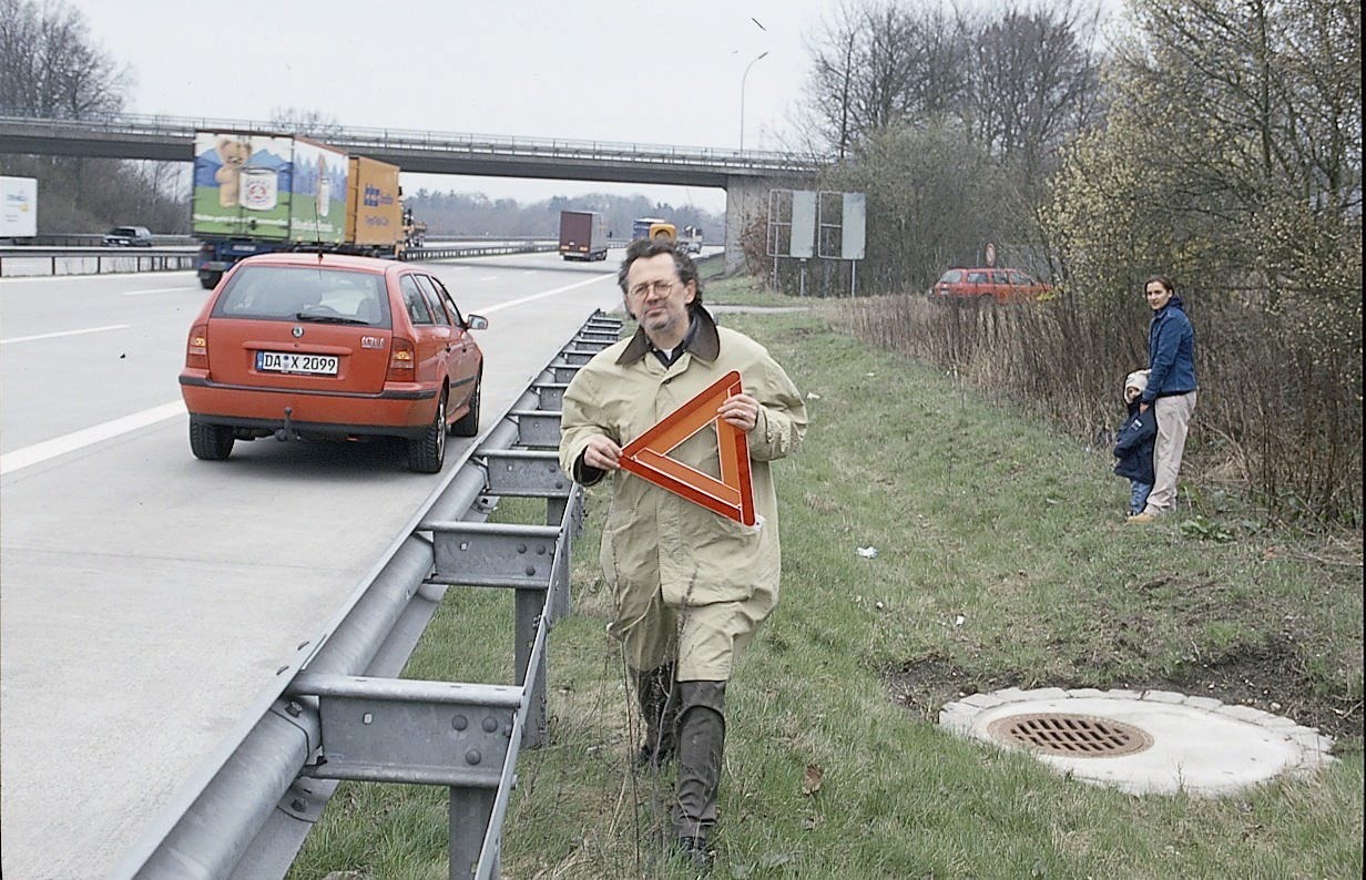 Wypadek na autostradzie