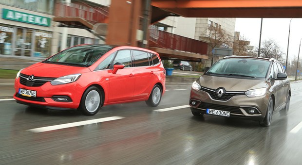 Renault Grand Scenic kontra Opel Zafira - który van jest lepszy dla rodziny?