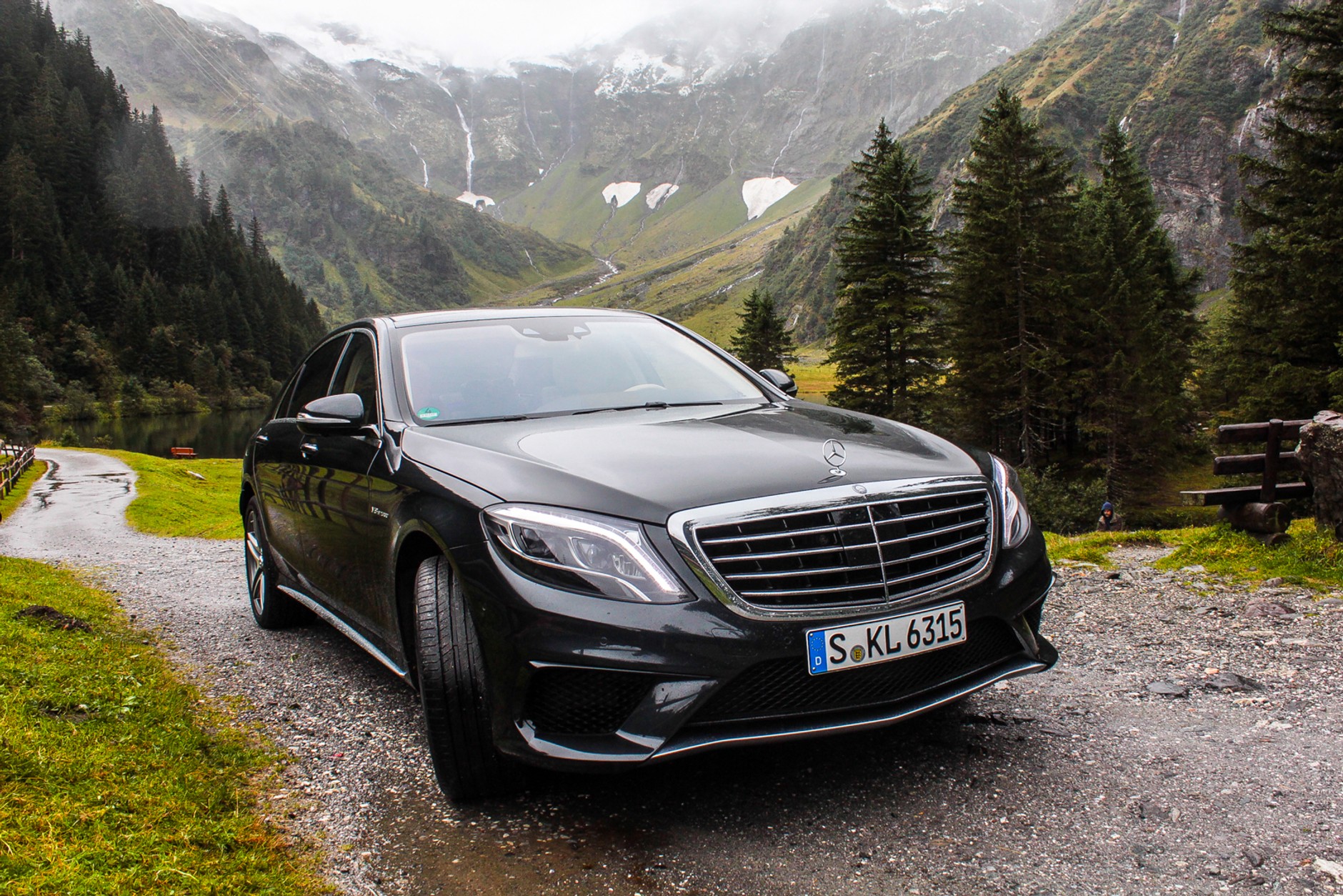 Mercedes S 63 AMG (pierwsza jazda)