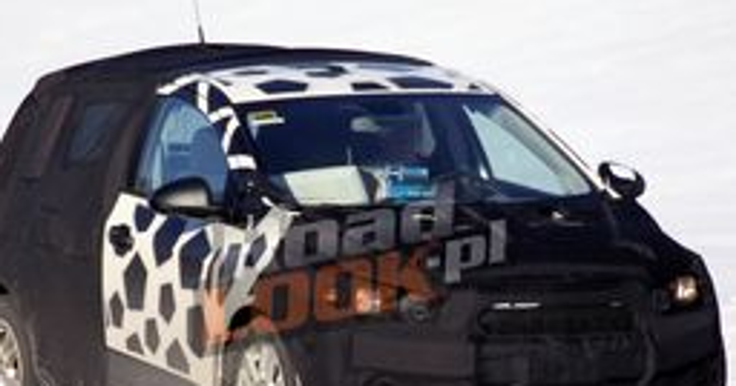 Zdjęcia szpiegowskie: Chevrolet Aveo RS podczas testów zimowych