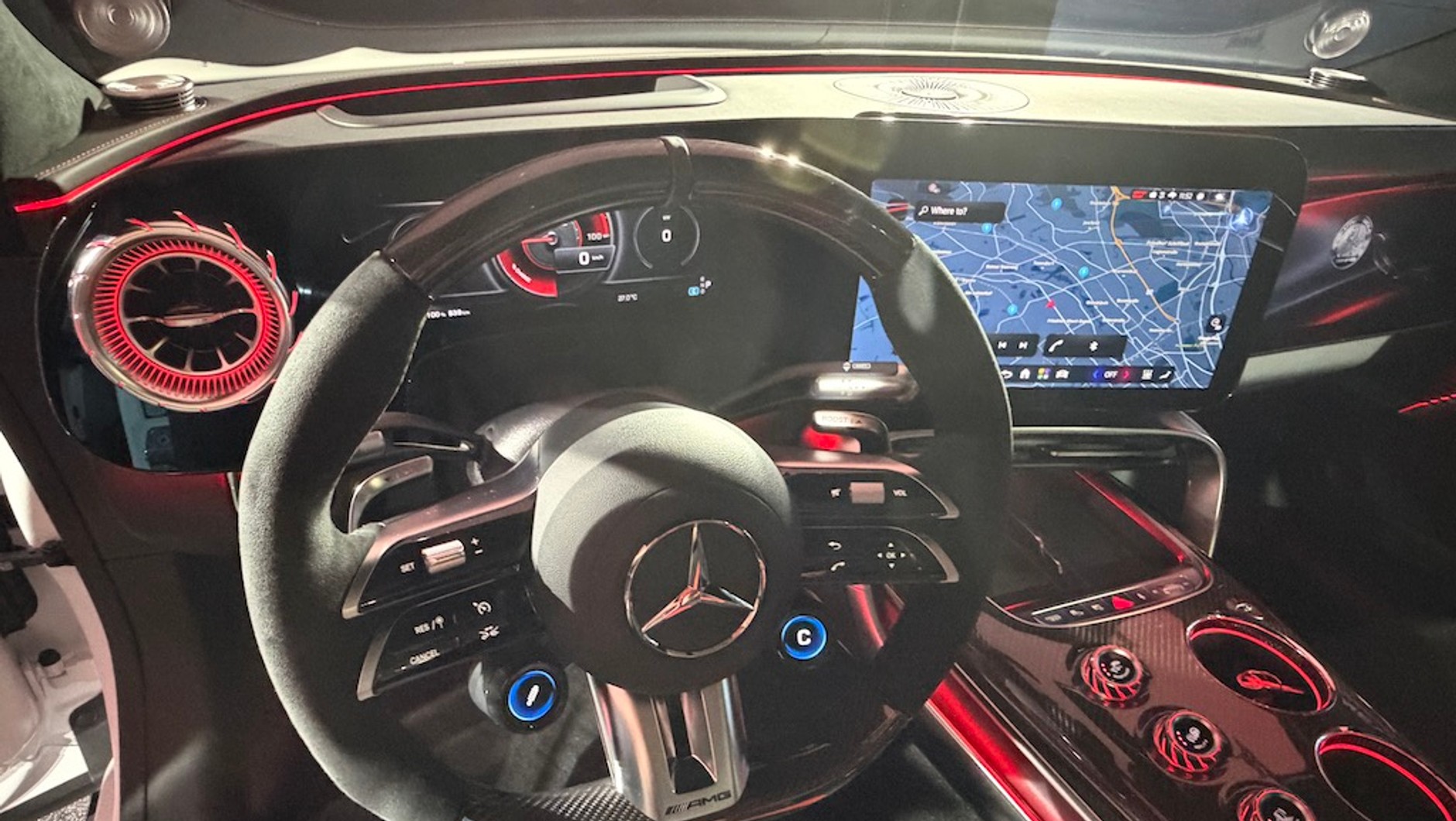 Nowy elektryczny Mercedes AMG GT 4-Door Coupe