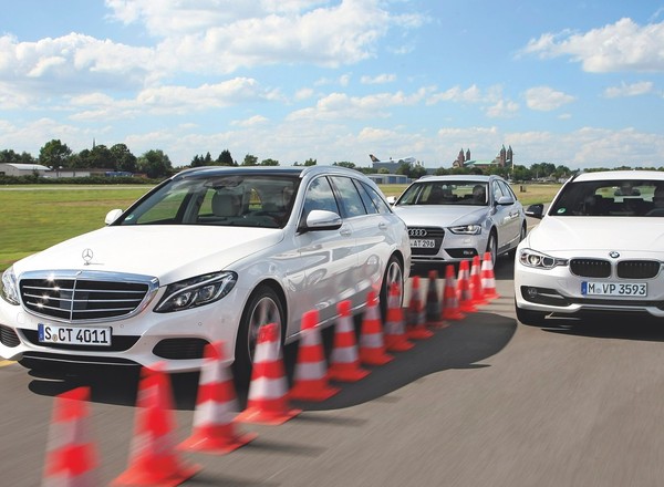 Porównanie w klasie premium: Audi A4 Avant, BMW 320d Touring, Mercedes klasy C kombi