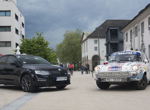 Octavia RS kontra Skoda 1000 MB Rally