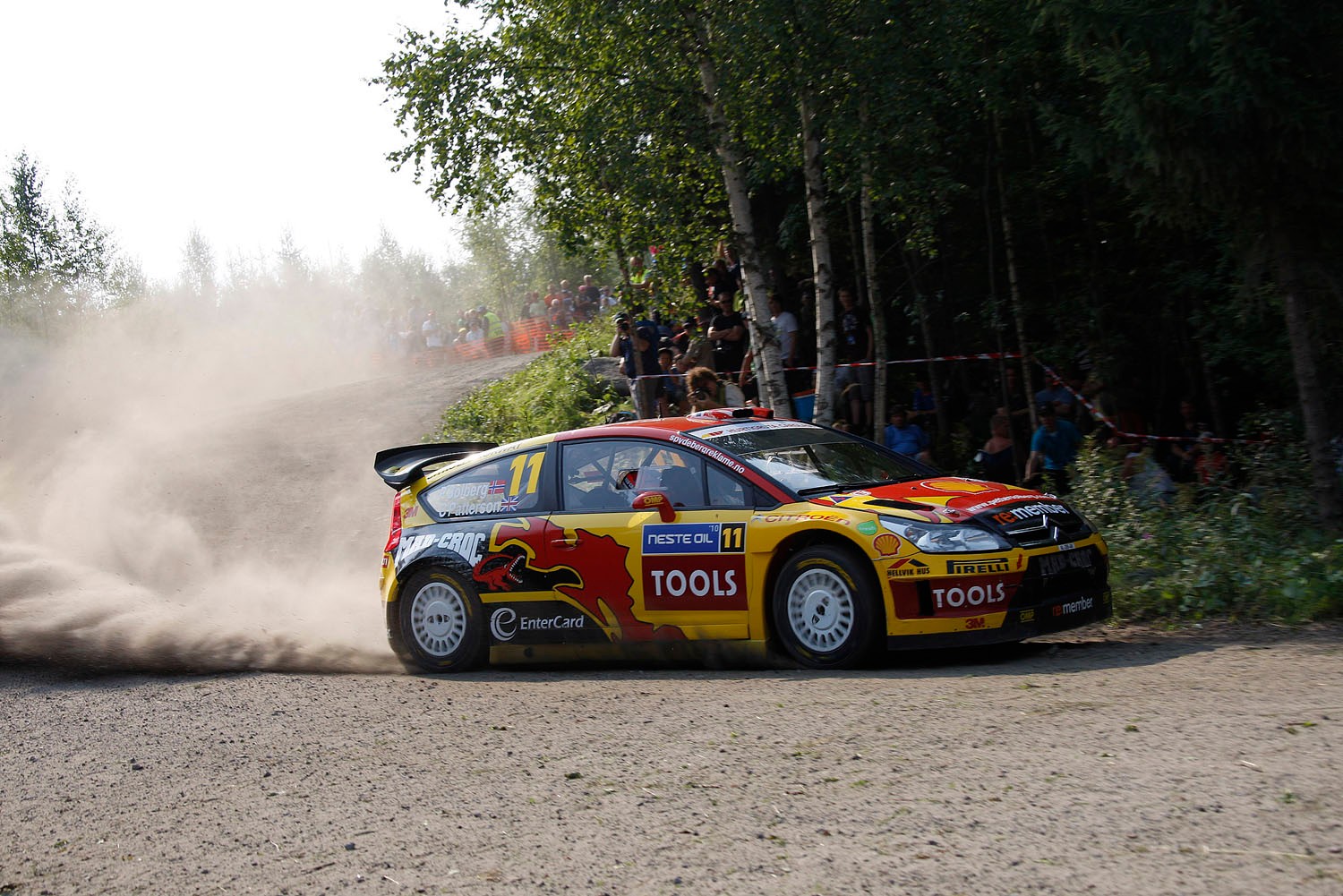 Rajd Finlandii 2010: Solberg przed Hirvonenem (prolog, wyniki, galeria Rallyworld©Willy Weyens)