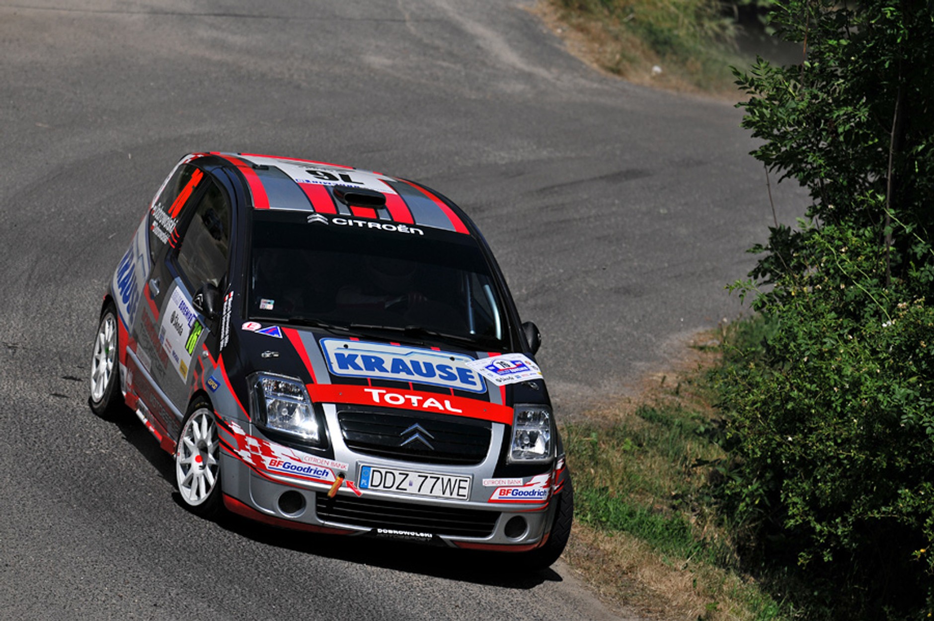 Rajd Bohemia 2010: duet Bębenków znów najlepszy w Citroën Racing Trophy