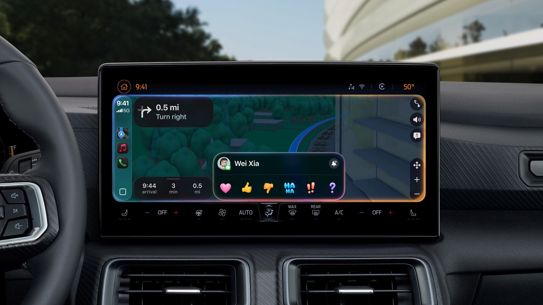 Apple CarPlay z systemem iOS 26