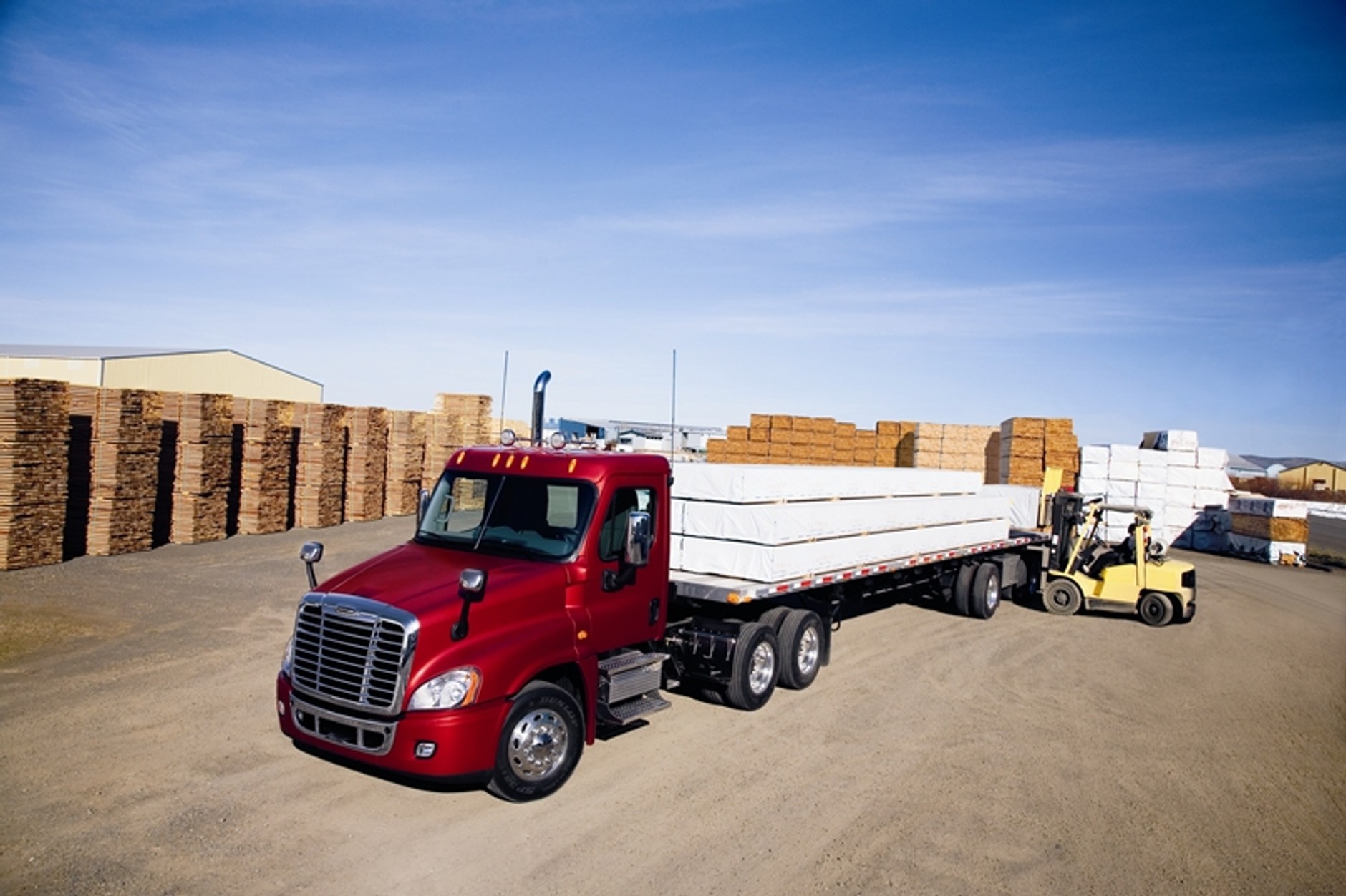 Amerykańskie ciężarówki Mercedesa to fascynujące maszyny