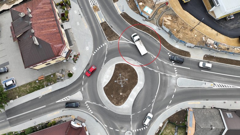 Rondo w Bielsku-Białej