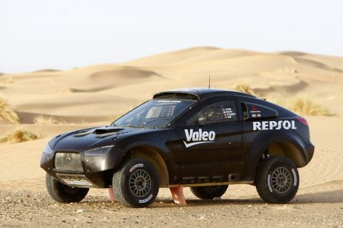 Mitsubishi Racing Lancer - Debiut rajdówki z turbodieslem