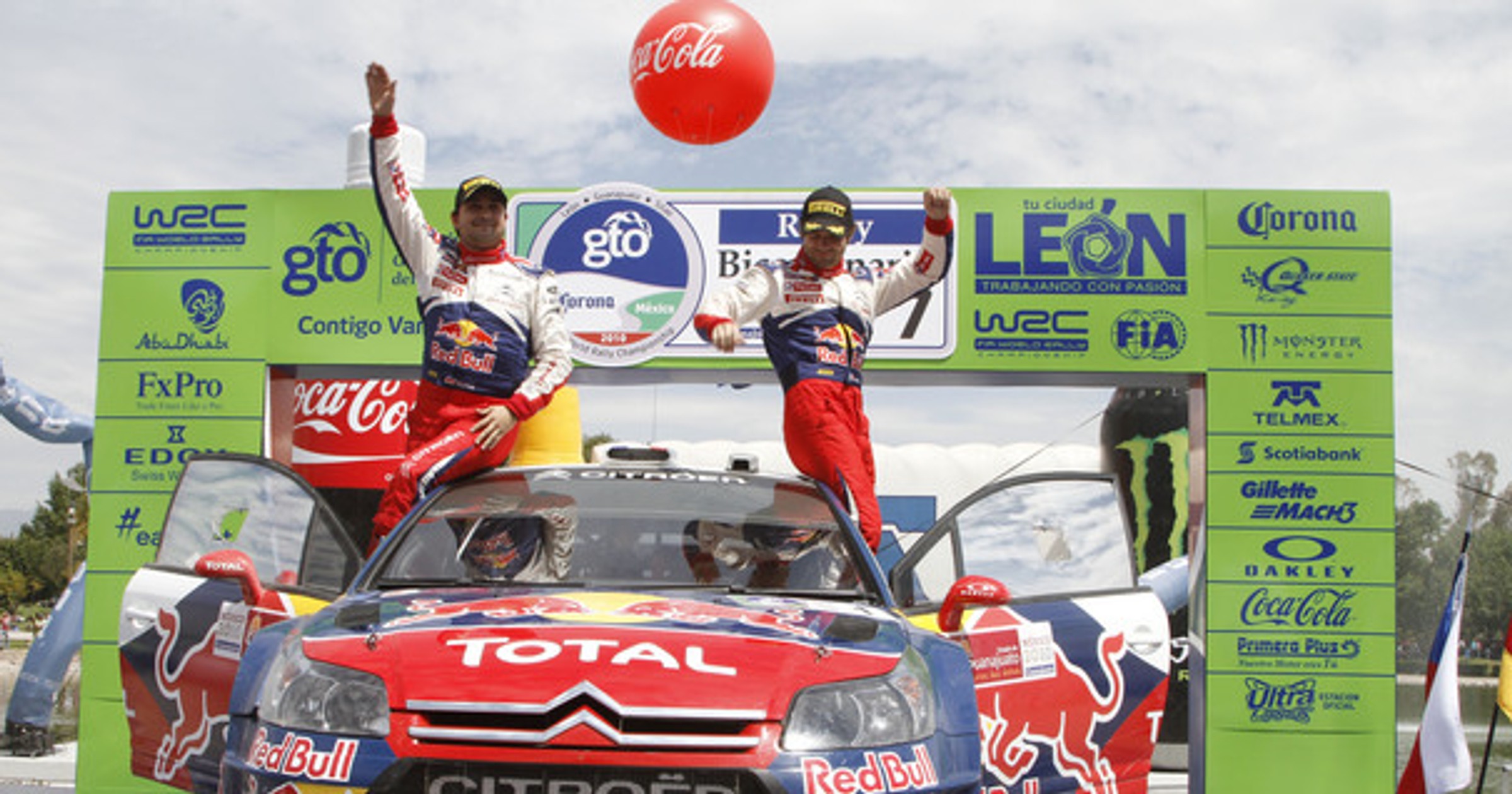 Rajd Meksyku 2010: Citroën szczęśliwy z wyniku