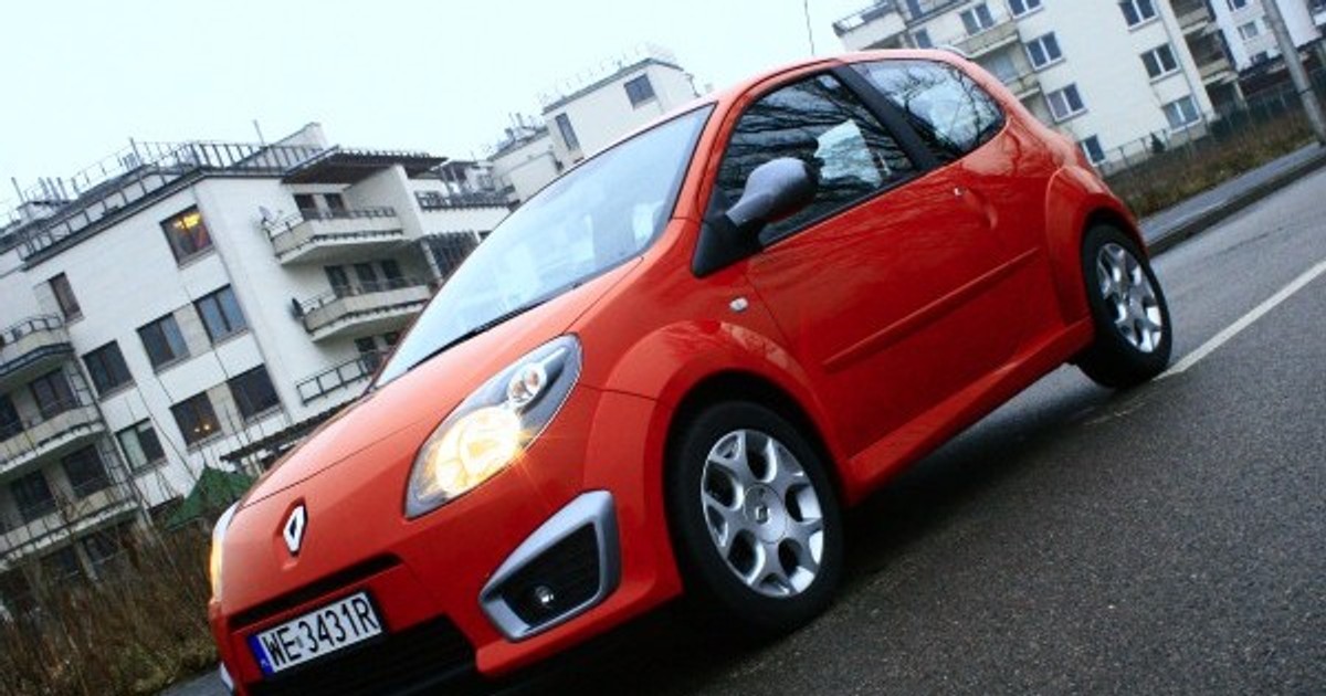 Twingo Renault Sport na polskich drogach