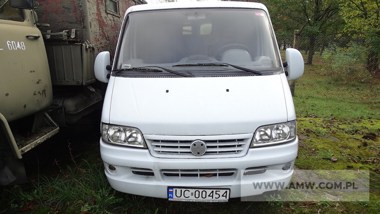 Fiat Ducato z wojska. Niestety bez znaczka
