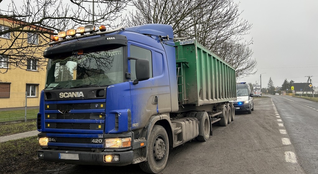 Ciężarówka była w takim stanie, że bez szans na zaliczenie badań technicznych