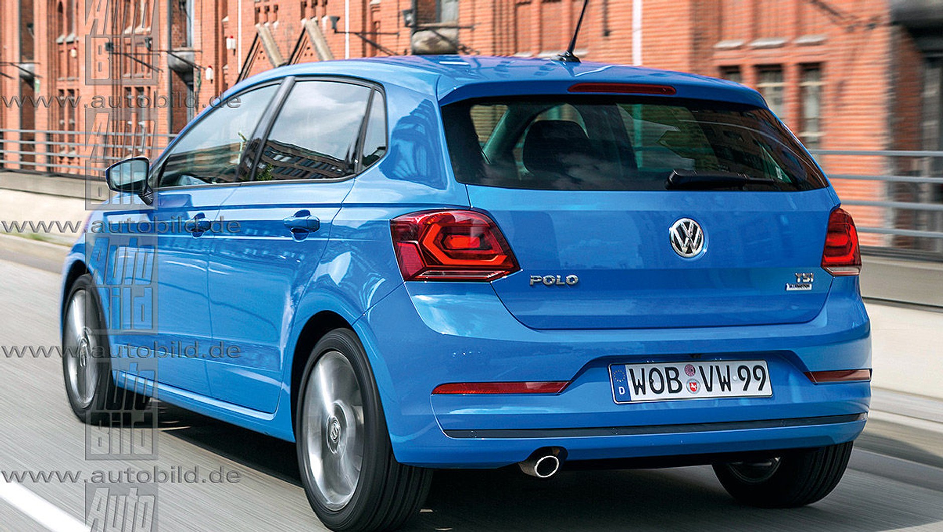 Volkswagen Polo VI - wizualizacja