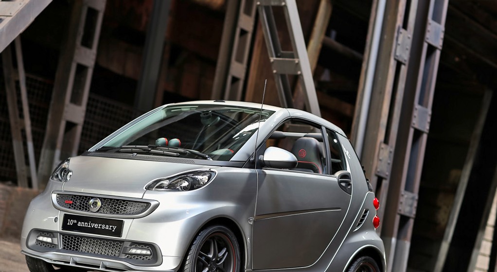 Brabus i Smart: 10 lat współpracy i 50 000 zmodyfikowanych aut