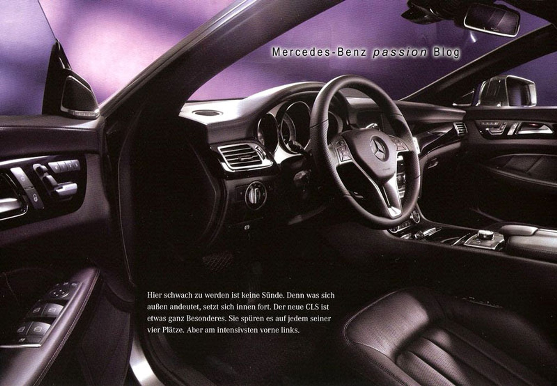 Mercedes-Benz CLS w pełnej okazałości