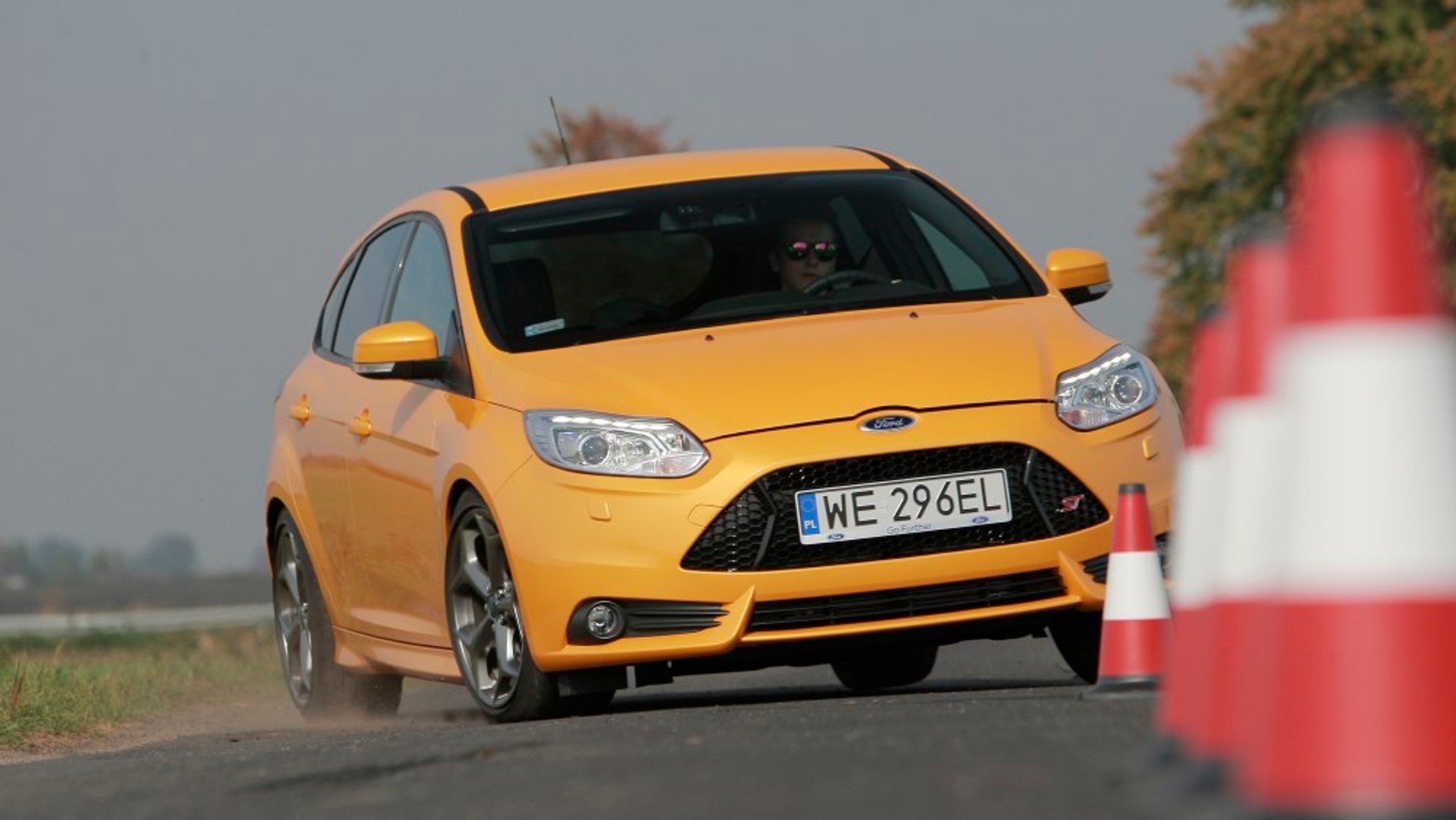 Ford Focus ST, jako radiowóz może zaskoczyć. W Polsce jest przynajmniej jeden, który pilnuje porządku na drodze