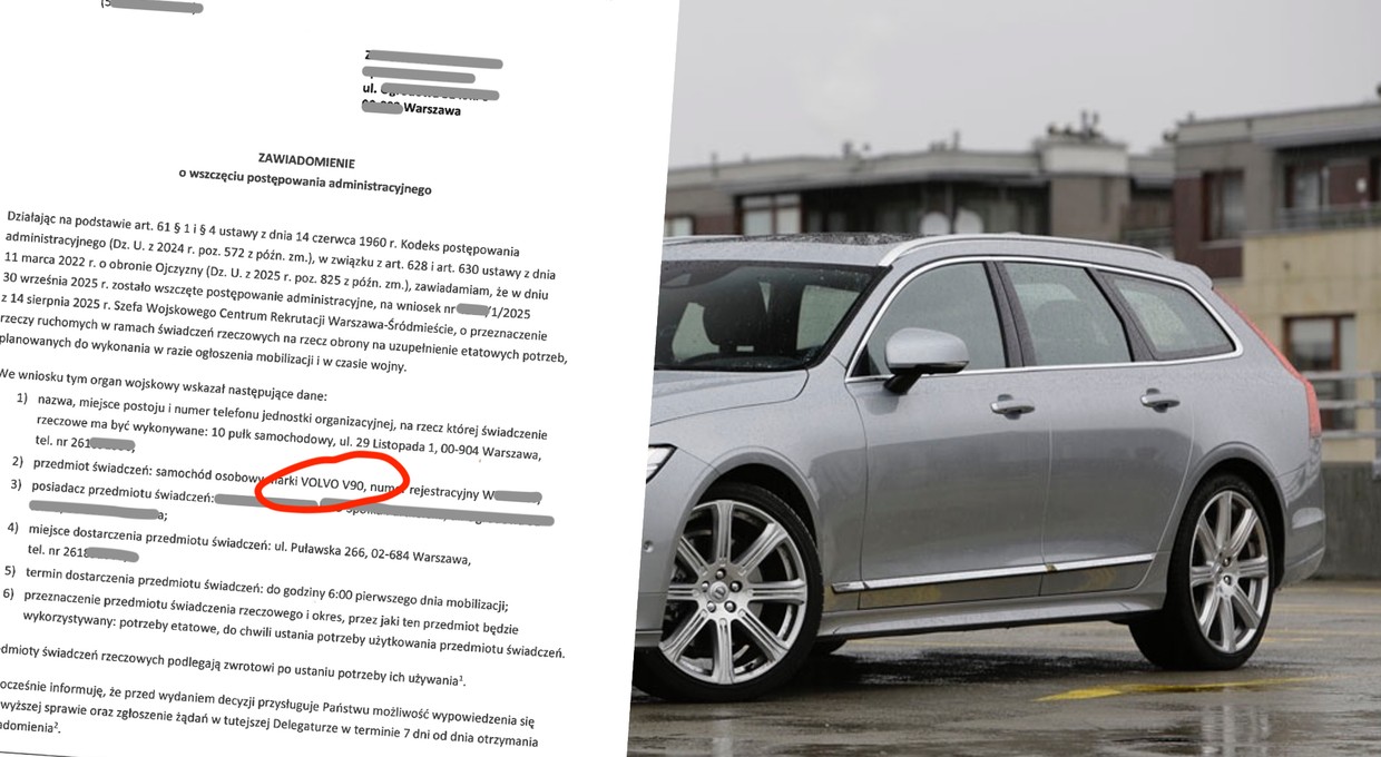 Wojsko "rezerwuje" sobie prywatne samochody. Już nie tylko SUV-y są na celowniku. Pan Grzegorz odda swoje kombi?