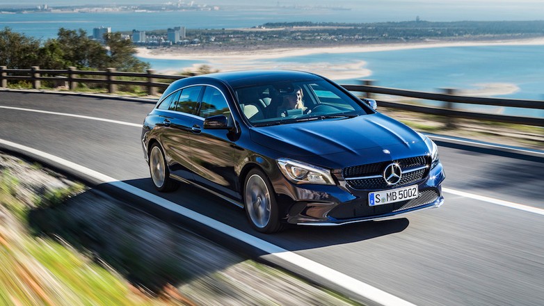 Mercedes CLA Shooting Brake po liftingu
