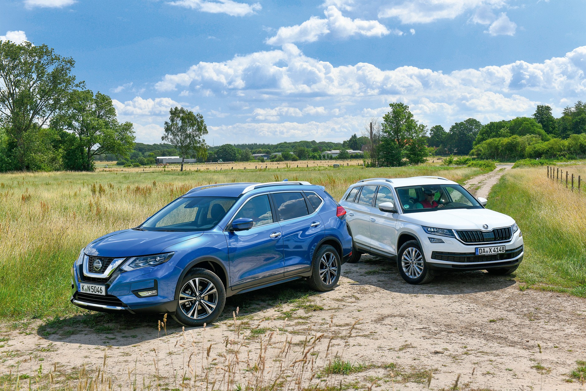 Nissan X-Trail 1.3 DIG-T kontra Skoda Kodiaq 1.5 TSI