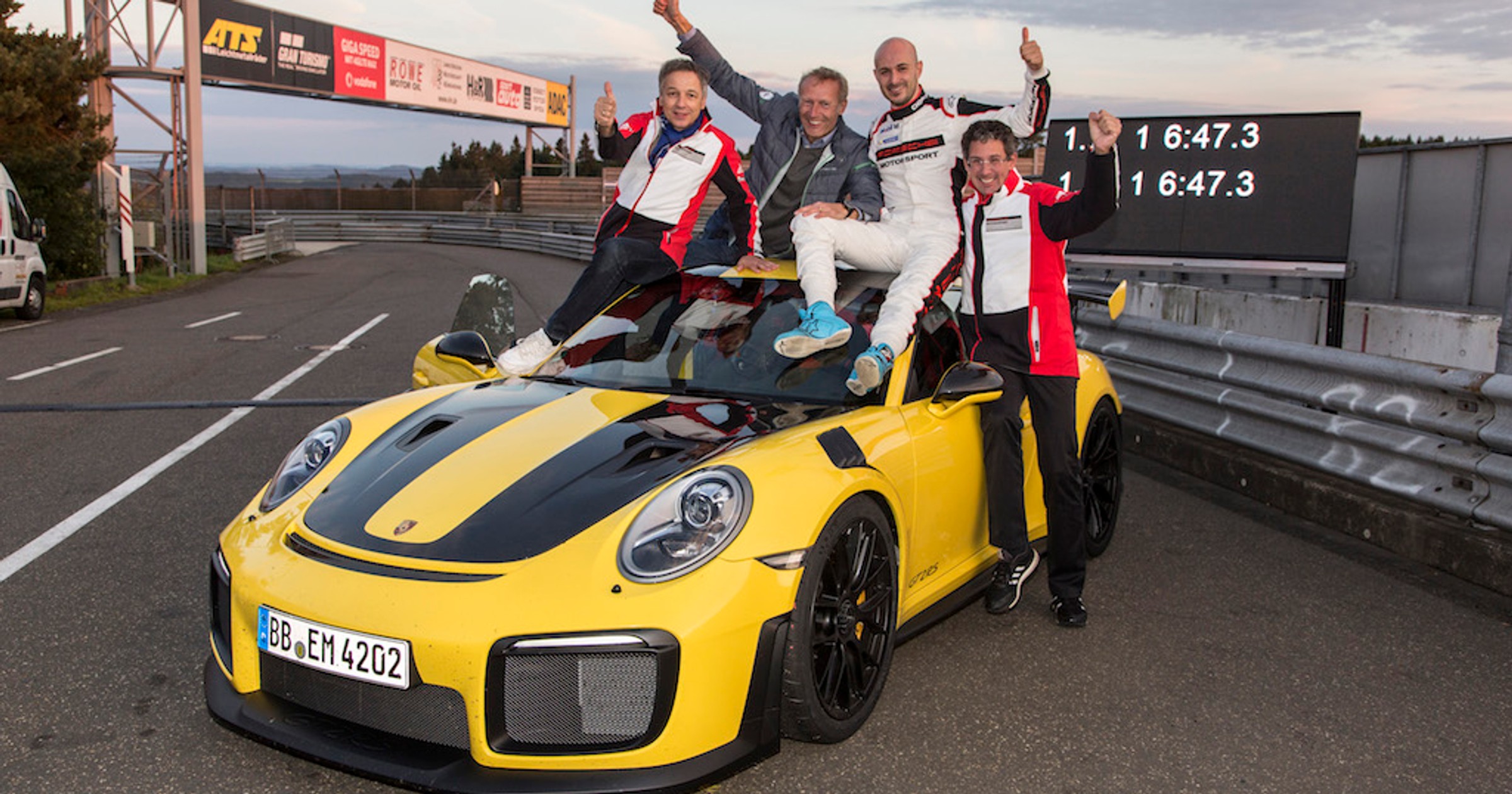 Porsche 911 GT2 RS – rekord na Nurburgringu