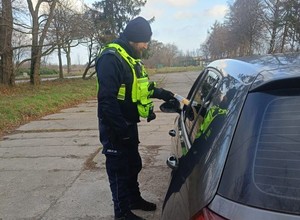To była specjalna akcja. Policjanci z Gdyni rozdawali "prezenty"