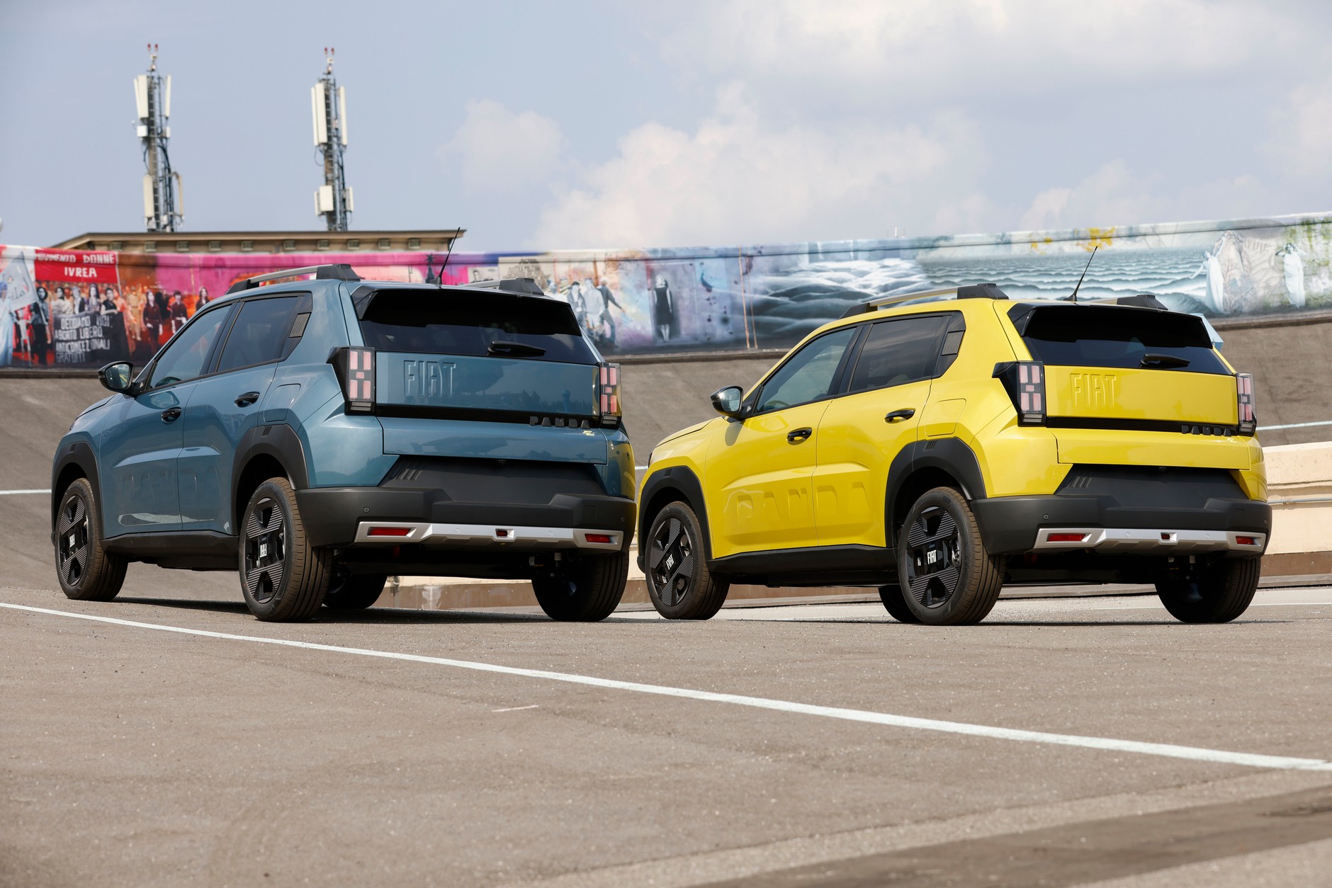 Fiat Grande Panda na zdjęciach wydaje się większy