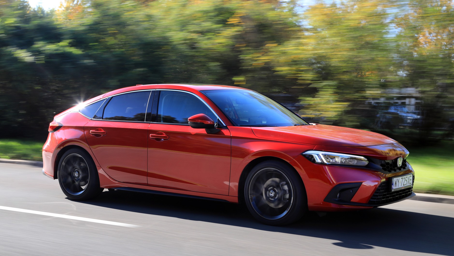 Honda Civic występuje tylko z układem hybrydowym i ma 184 KM