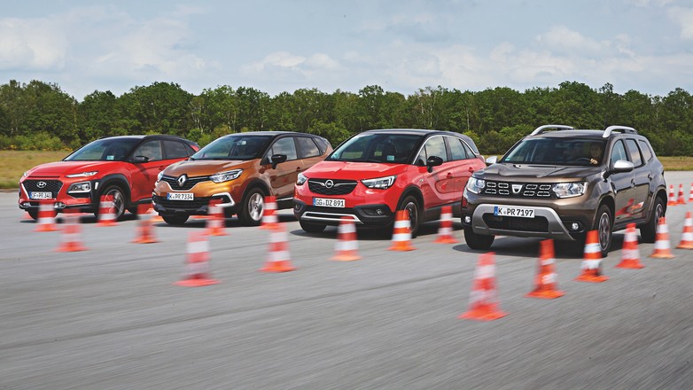 Porównanie małych crossoverów