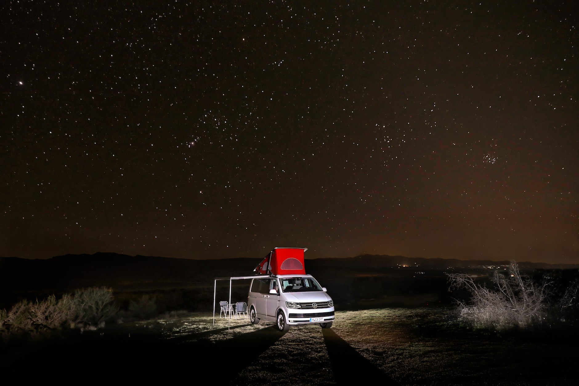 Volkswagenem California po Kalifornii