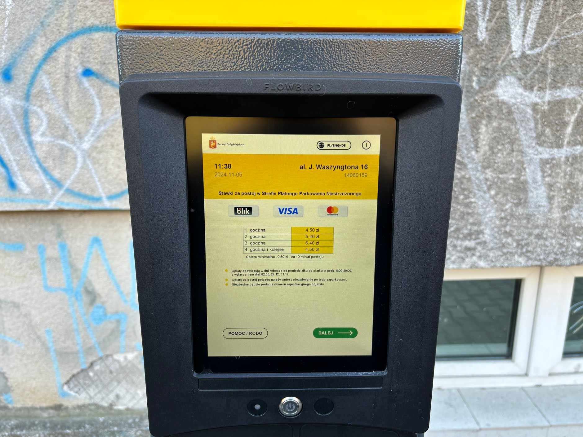 Nowe parkomaty w Warszawie