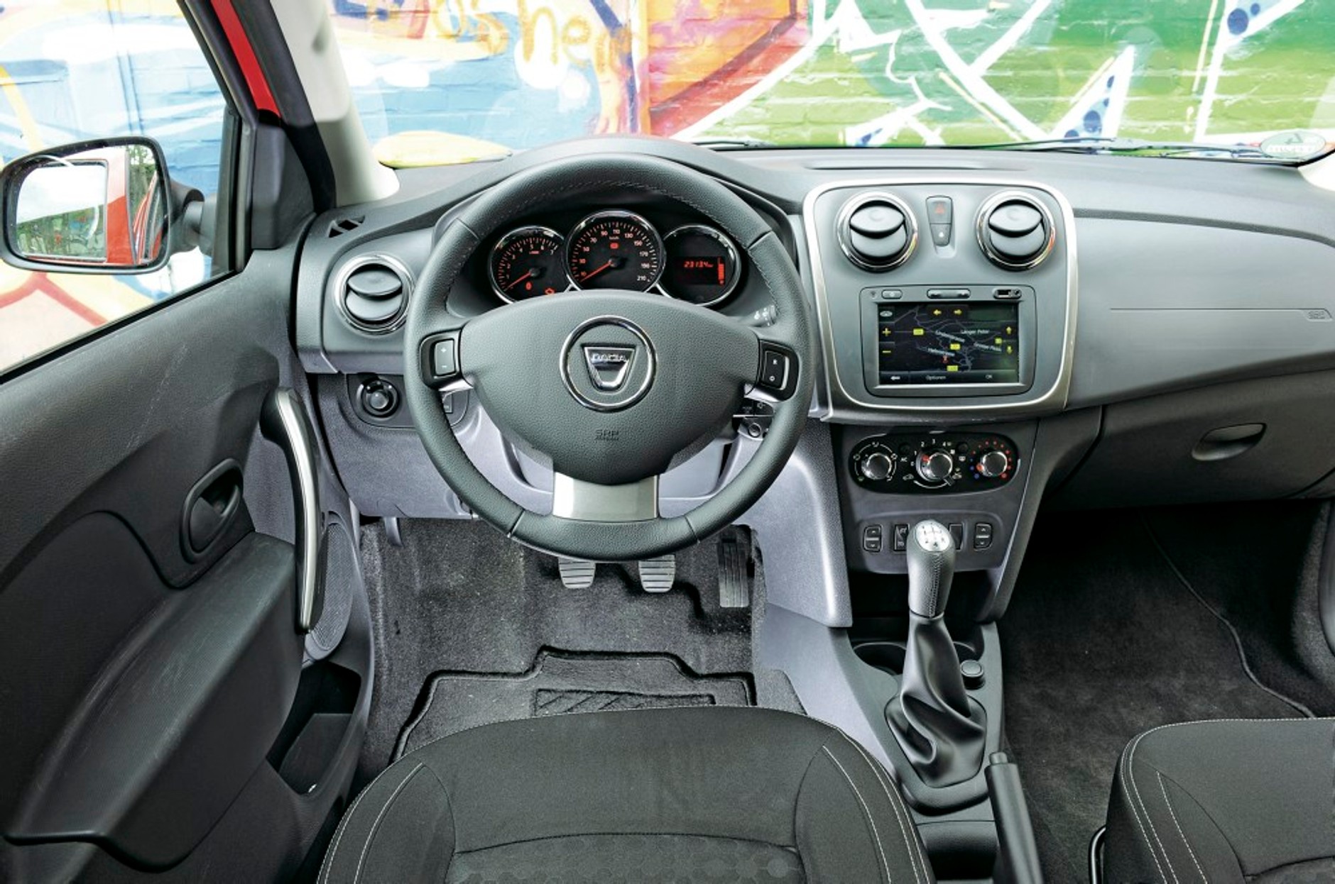 Dacia Sandero, kokpit