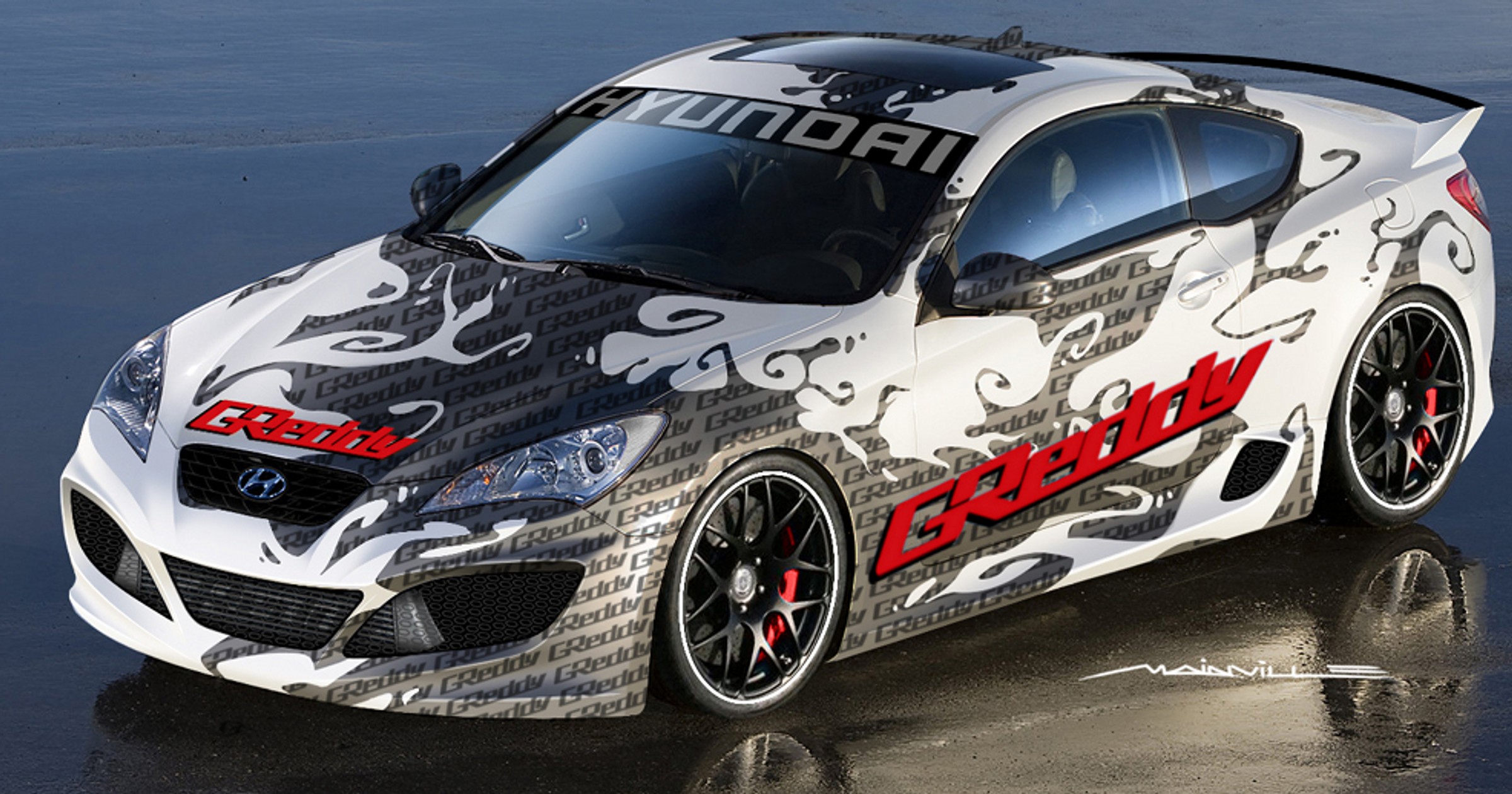 GReddy X-Gen Street Genesis Coupe - Ekstremalny Hyundai