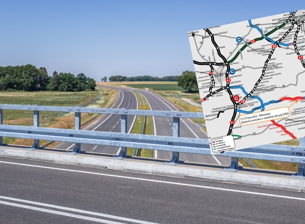Nowa droga za pół miliarda przyniesie dużą ulgę mieszkańcom Mazowsza i ziemi łódzkiej