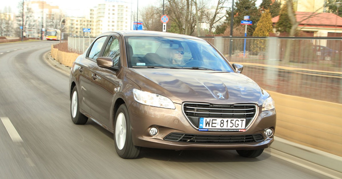 Peugeot 301 1.6 VTi LPG: test auta z fabryczną instalacją gazową