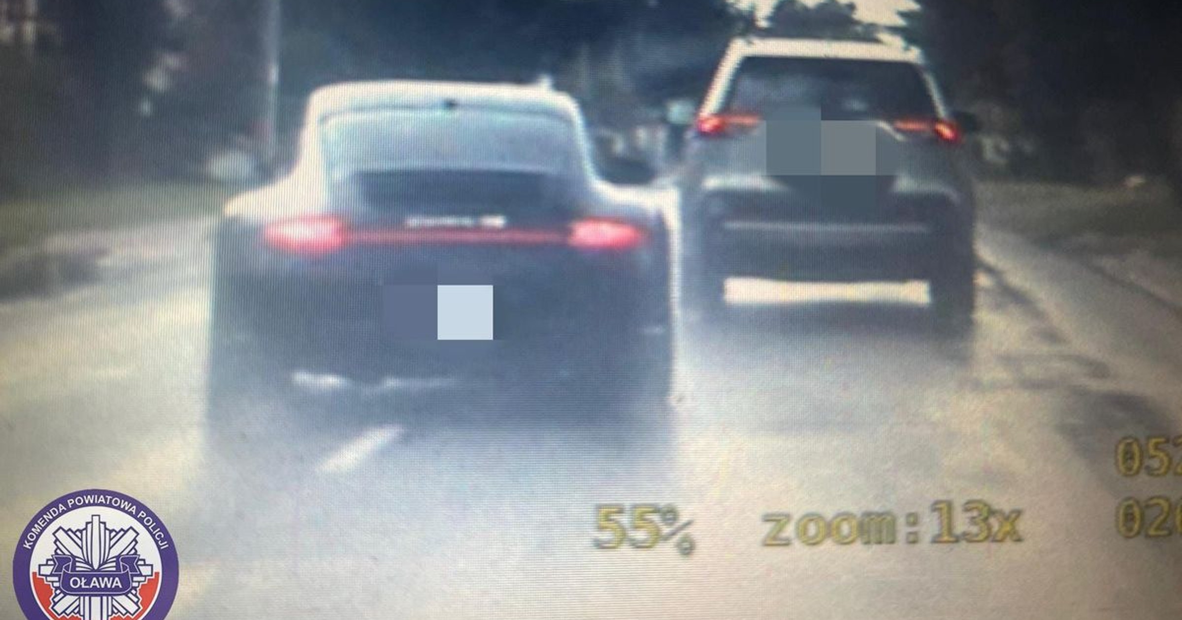 Kierowca Porsche uzbierał 23 punkty karne