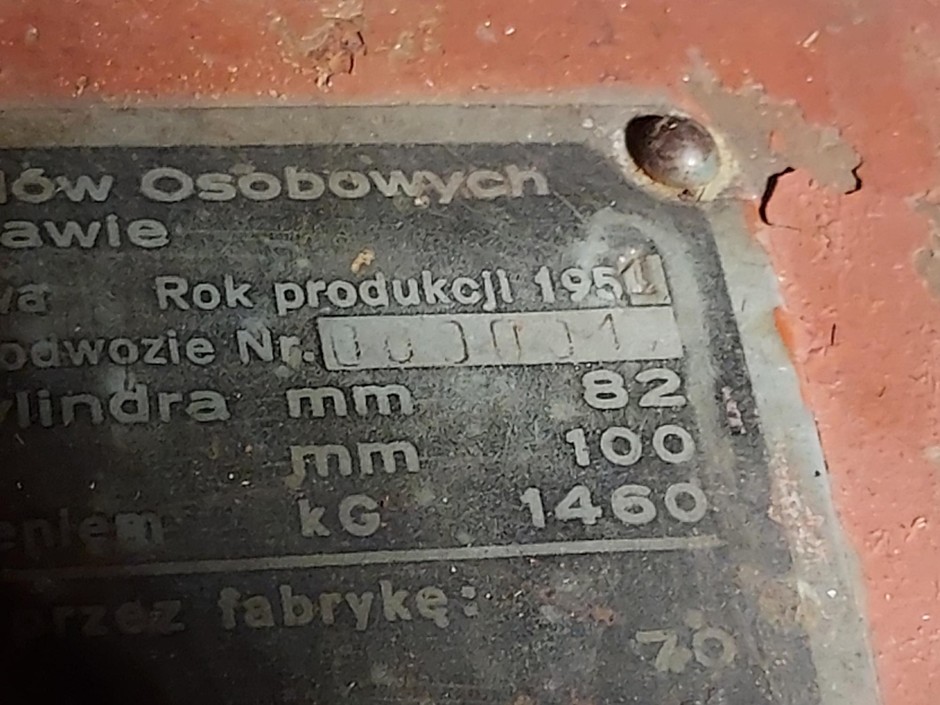 Warszawa nr 1 z warszawskiej FSO
