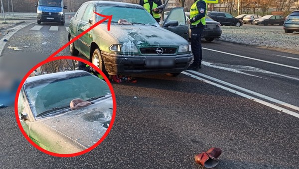 Pokazali, jak po Polsce jeżdżą "czołgiści". Ten ślad na masce szokuje
