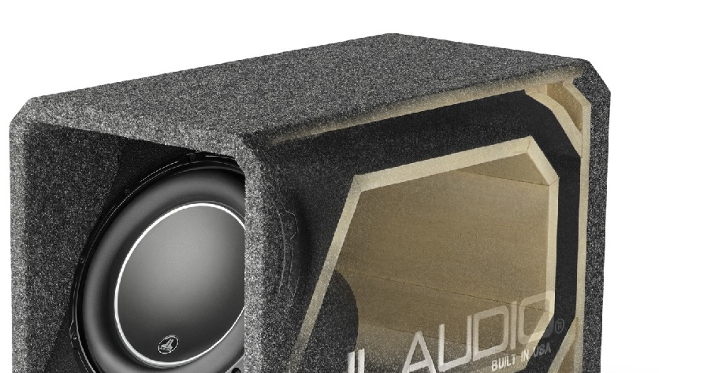 Nowy subwoofer JL Audio w przekroju.