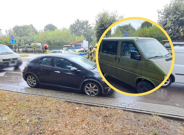 Pijana kobieta spowodowała wypadek. Na miejscu pasażera wiozła szkielet