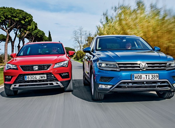 Seat Ateca kontra Volkswagen Tiguan - niby takie same, a jednak inne