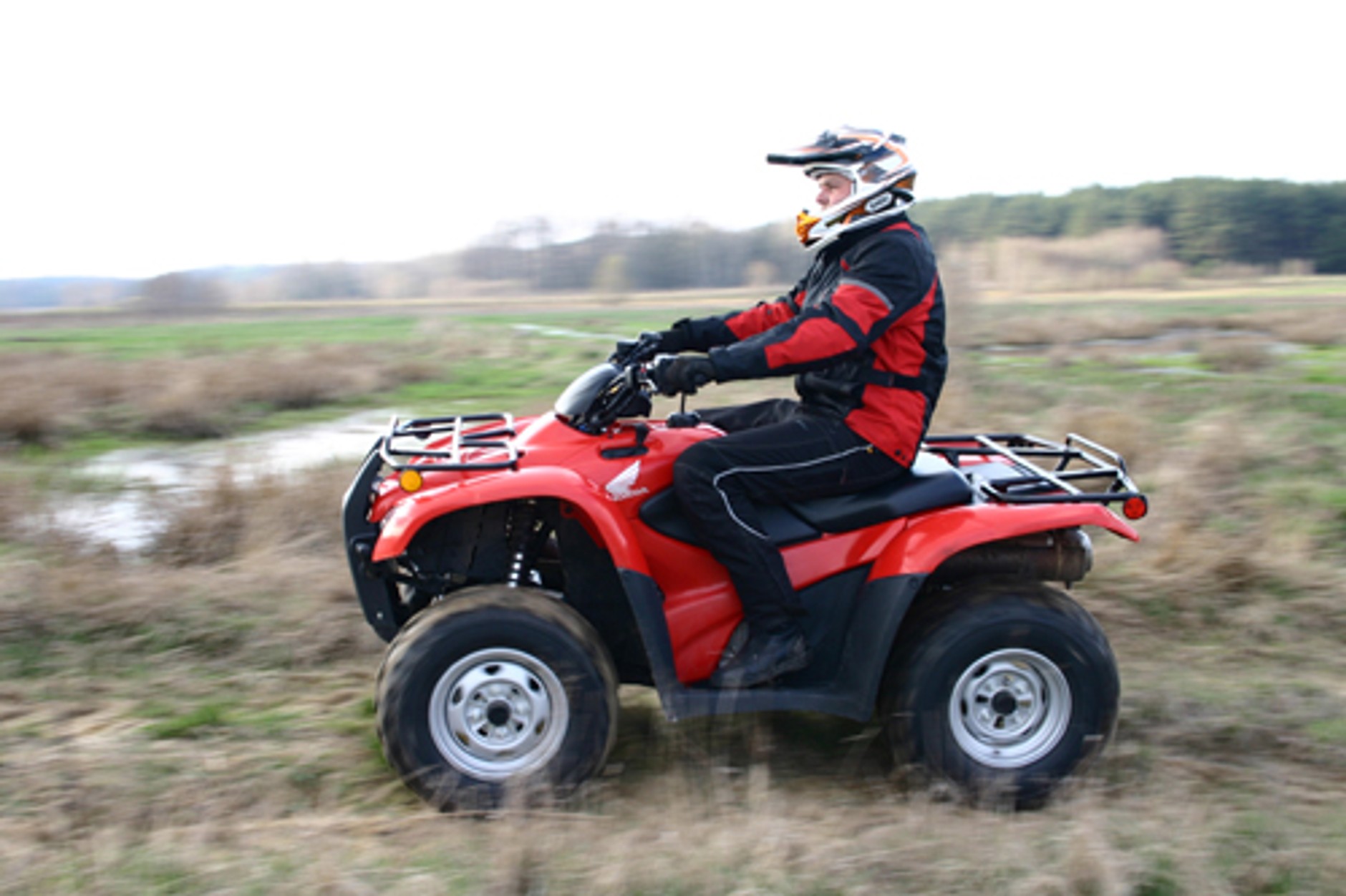 Quad Hondy to połączenie przyjemnego z pożytecznym