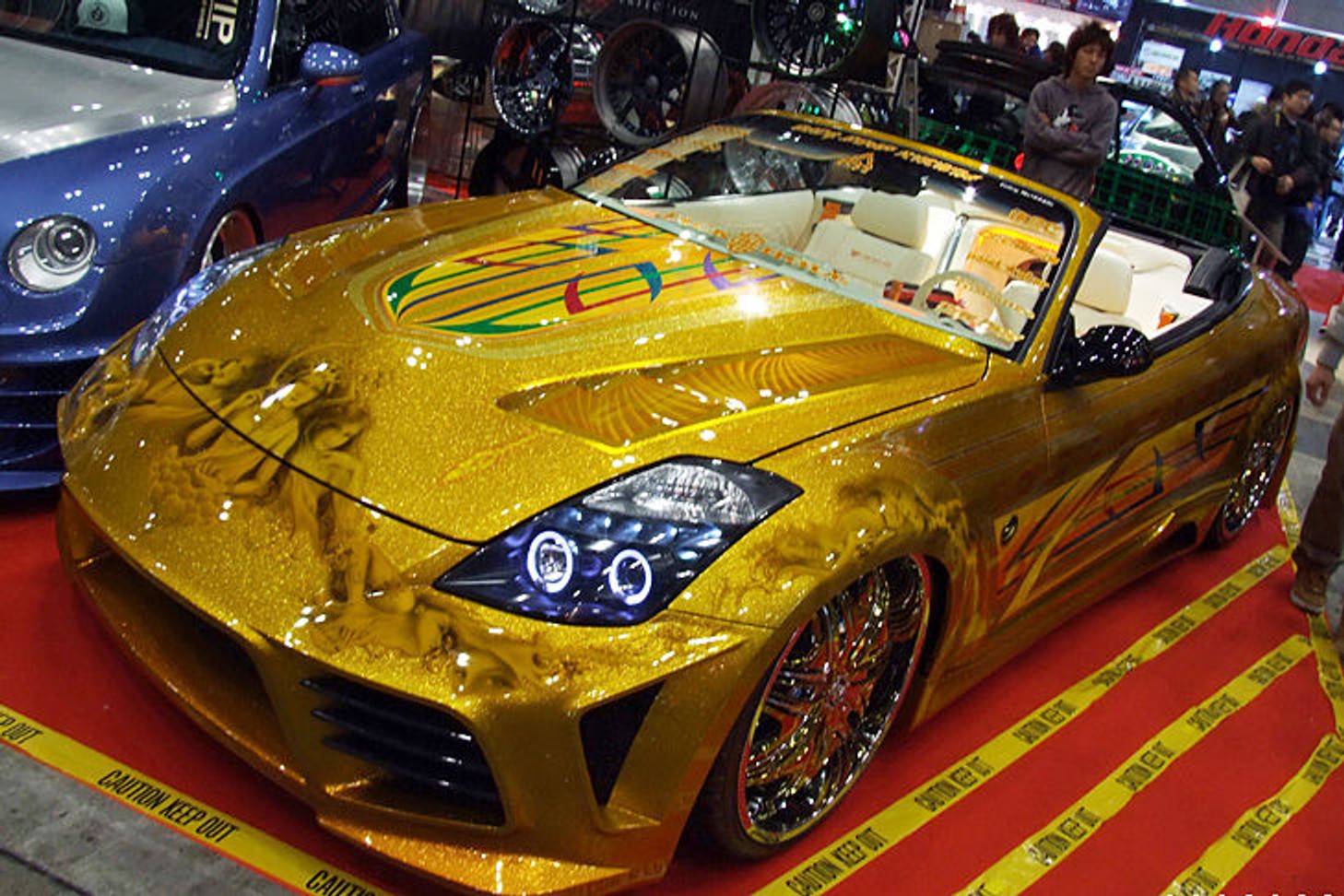 Auta całe w złocie