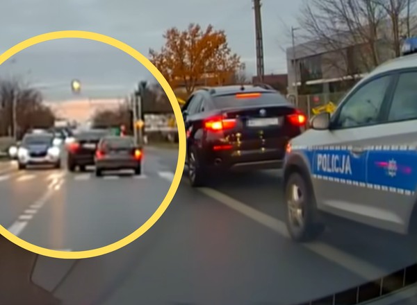 "Pani w bmw" wyprzedzała na oczach policji. Od razu została zatrzymana