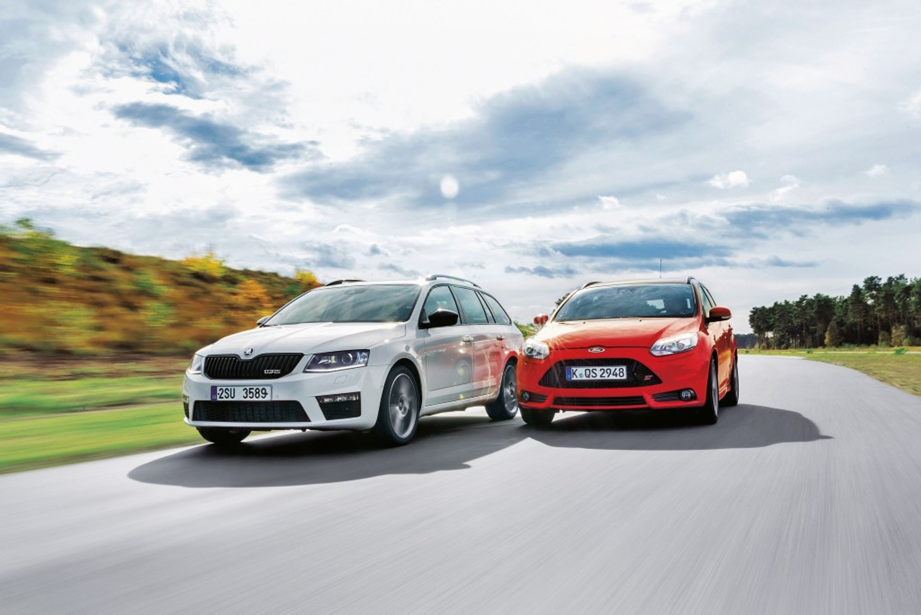 Ford Focus ST i Skoda Octavia RS
