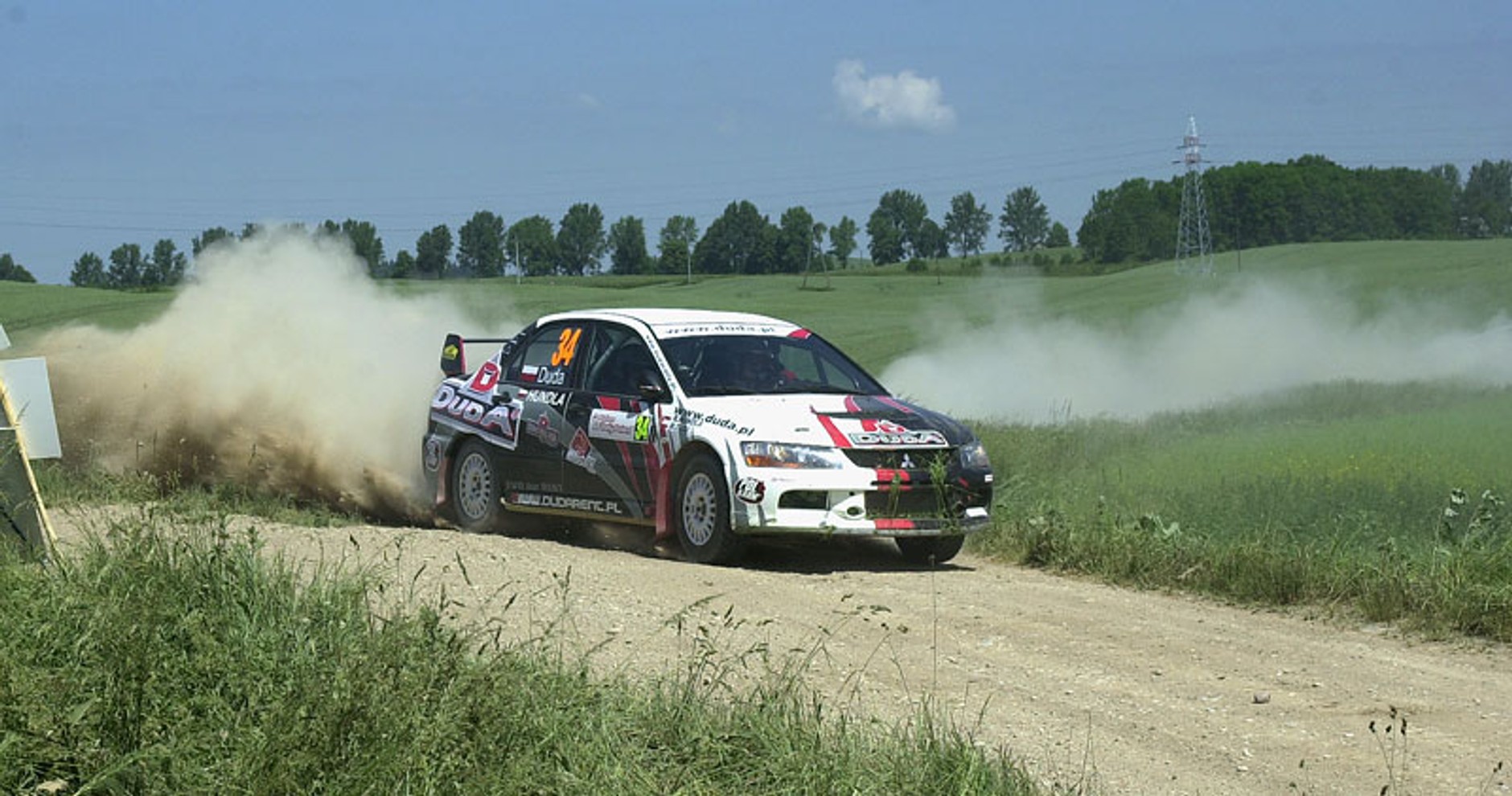 Rajd Polski 2007: wypadek Dudy, kurz i emocje (fotogaleria)